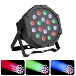 Φωτορυθμικό 18 LED -  Mini flat par light stage z697702