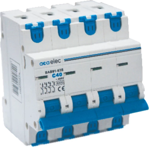MCB 4P C63 6KA 4M
