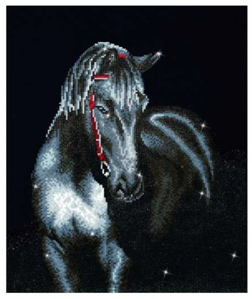 Diamond Dotz Midnight Stallion