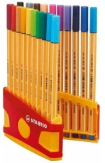 Μαρκαδόροι Stabilo ColorParade F 20τμχ 8820-3