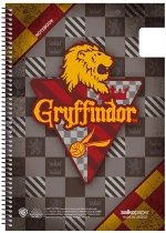 Τετράδιο Σπιράλ A4 Salko Harry Potter School Pride 4 Θεμ. 120φ. 7279