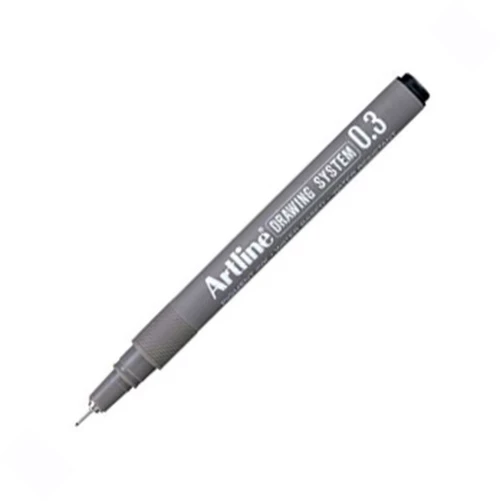 Μαρκαδόρος Artline Σχεδίου EK-23 0.3mm Μαύρος