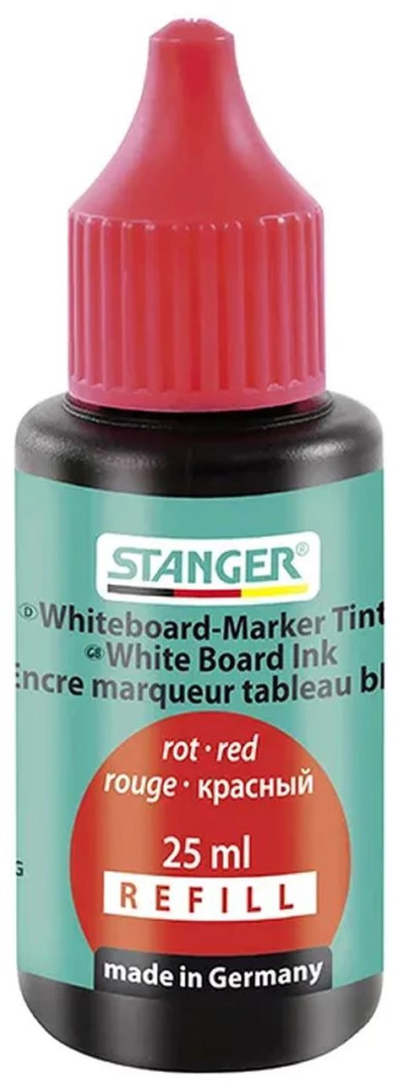 Μελάνι Stanger 25ml Για Μαρκαδόρο Ασπροπίνακα Κόκκινο