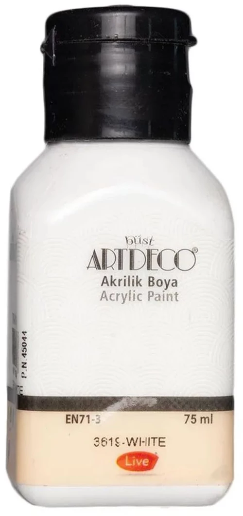 Ακρυλικό Χρώμα Artdeco Λευκό 75ml 3619