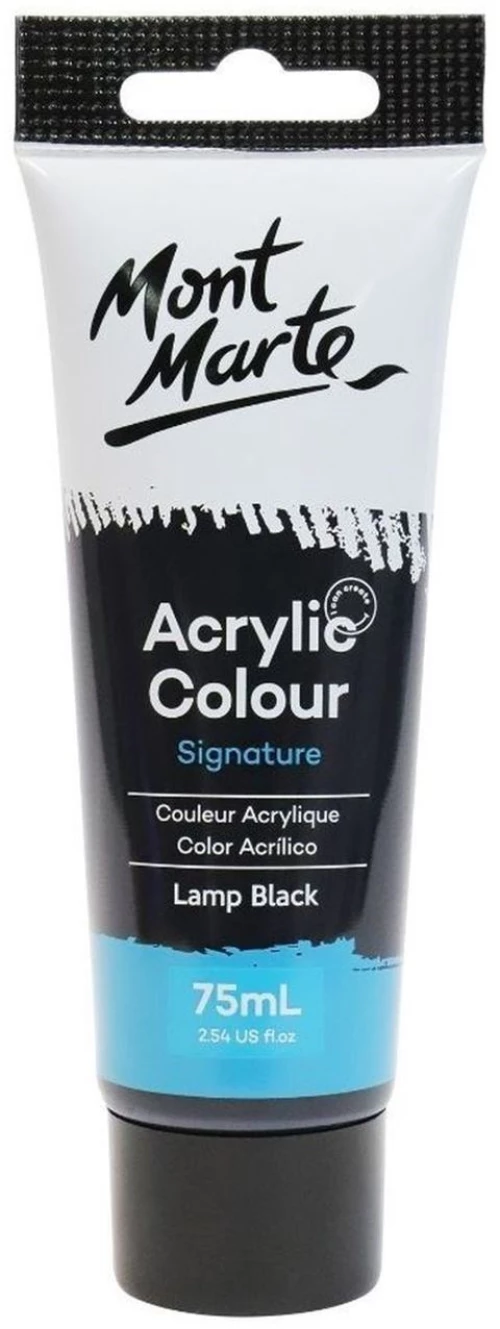 Ακρυλικό Mont Marte 75ml Studio Acrylic 32 Lamp Black