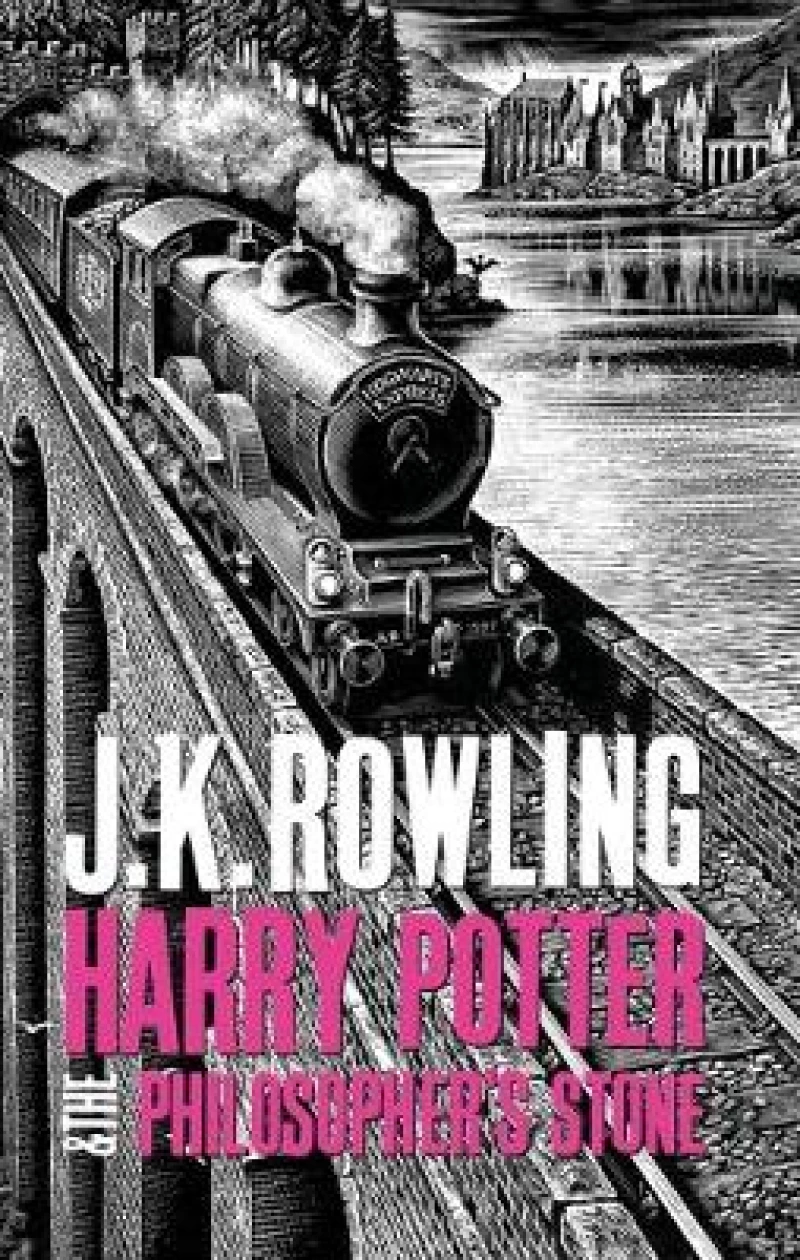 Harry Potter 1: and the Philosophers Stone (Adult Cover) hc