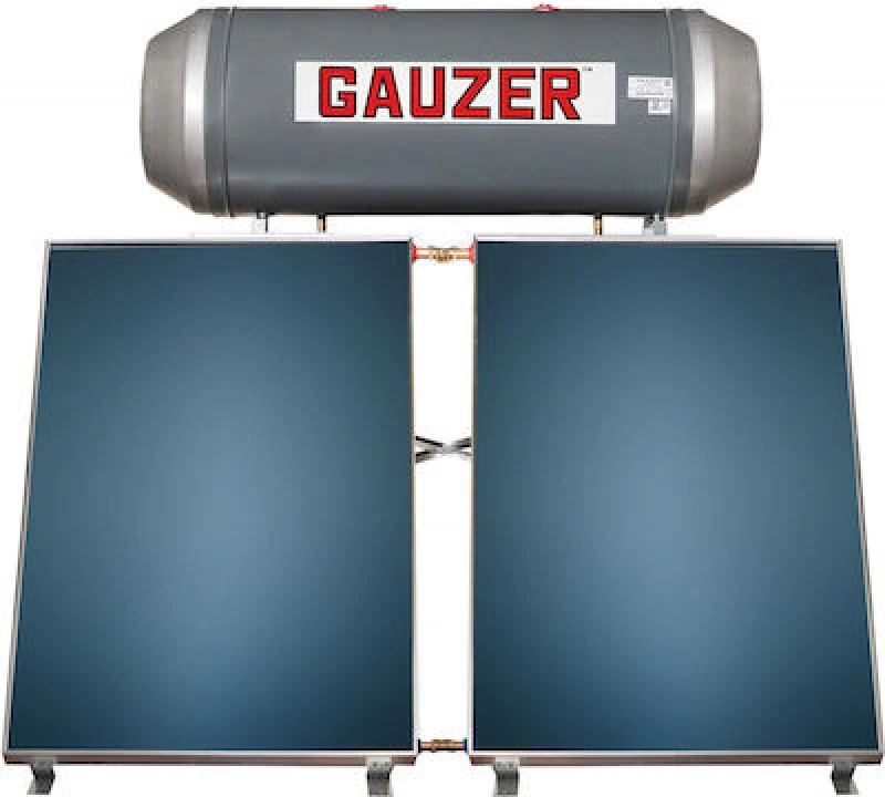 Gauzer Optima Max S Ηλιακός Θερμοσίφωνας 160lt Glass Τριπλής Ενέργειας Αντλίας Θερμότητας 3τ.μ. Επιλεκτικός