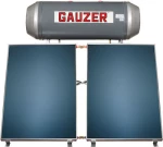 Gauzer Optima Max S Ηλιακός Θερμοσίφωνας 160lt Glass Τριπλής Ενέργειας Αντλίας Θερμότητας 3τ.μ. Επιλεκτικός