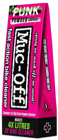 ΚΑΘΑΡΙΣTIKO ΜΟΤΟΣΥΚΛΕΤΑΣ ΣΕ ΣΚΟΝΗ MUC-OFF PUNK POWDER BIKE CLEANER 4 ΤΕΜΑΧΙΑ