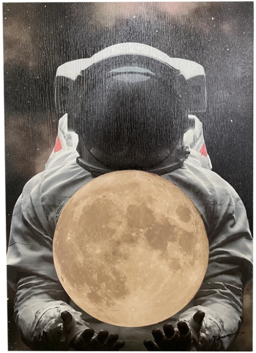 Πίνακας σε καμβά Serlom Inart 50x3x70εκ