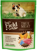 SAM’S FIELD PUPPY TURKEY WITH SALMON & LINGONBERRY 260GR