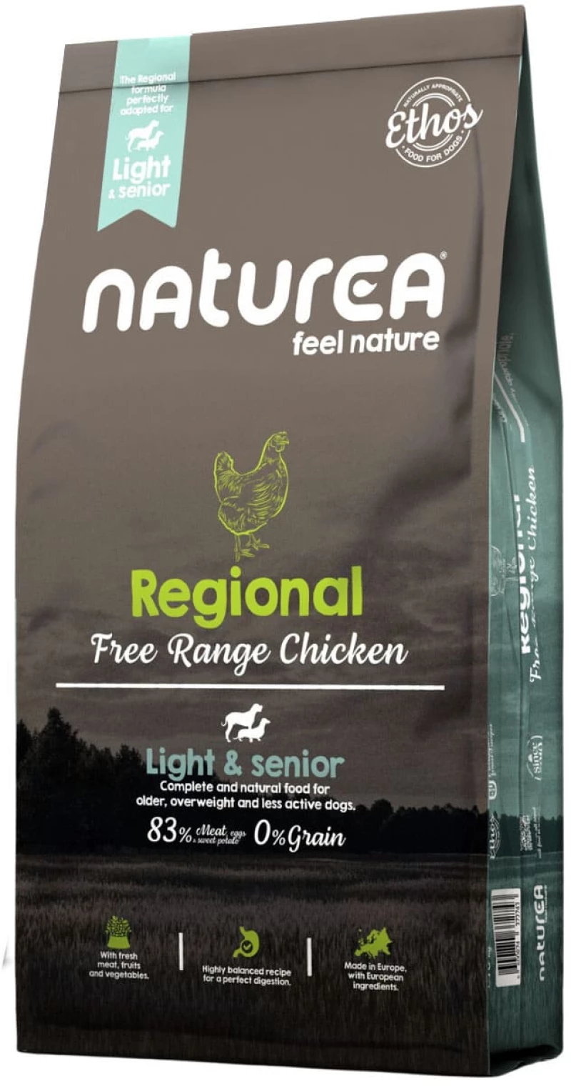 NATUREA ETHOS REGIONAL FREE RANGE CHICKEN SENIOR 1.6KG