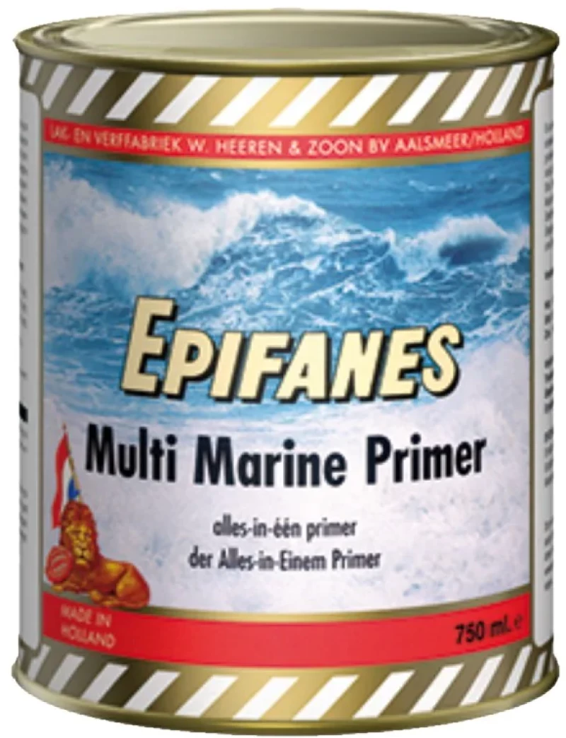 Αστάρι όλα-σε-ένα ενός συστατικού λευκό Epifanes Multi Marine Primer 750ml