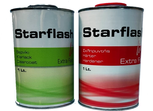 Βερνίκι Starflash Line clear αυτοκινήτου Set 1LT + 1LT 2LT