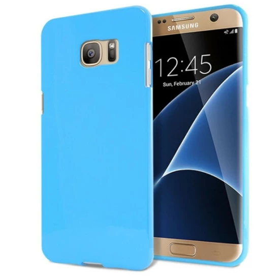 Goospery Jelly Case For Samsung Galaxy S6 Edge Plus Sky Blue
