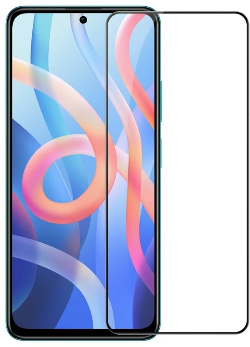 Full Screen Tempered Glass Screen Protector for Xiaomi 12T black