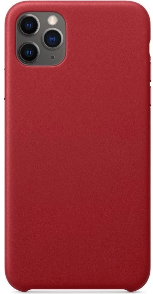 ECO Leather case cover for iPhone 12 Pro Max red