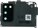 Πλαίσιο Μητρικής με Τζαμάκι Κάμερας / Back Bracket with Camera Lens and Bezel for Samsung Galaxy A02s