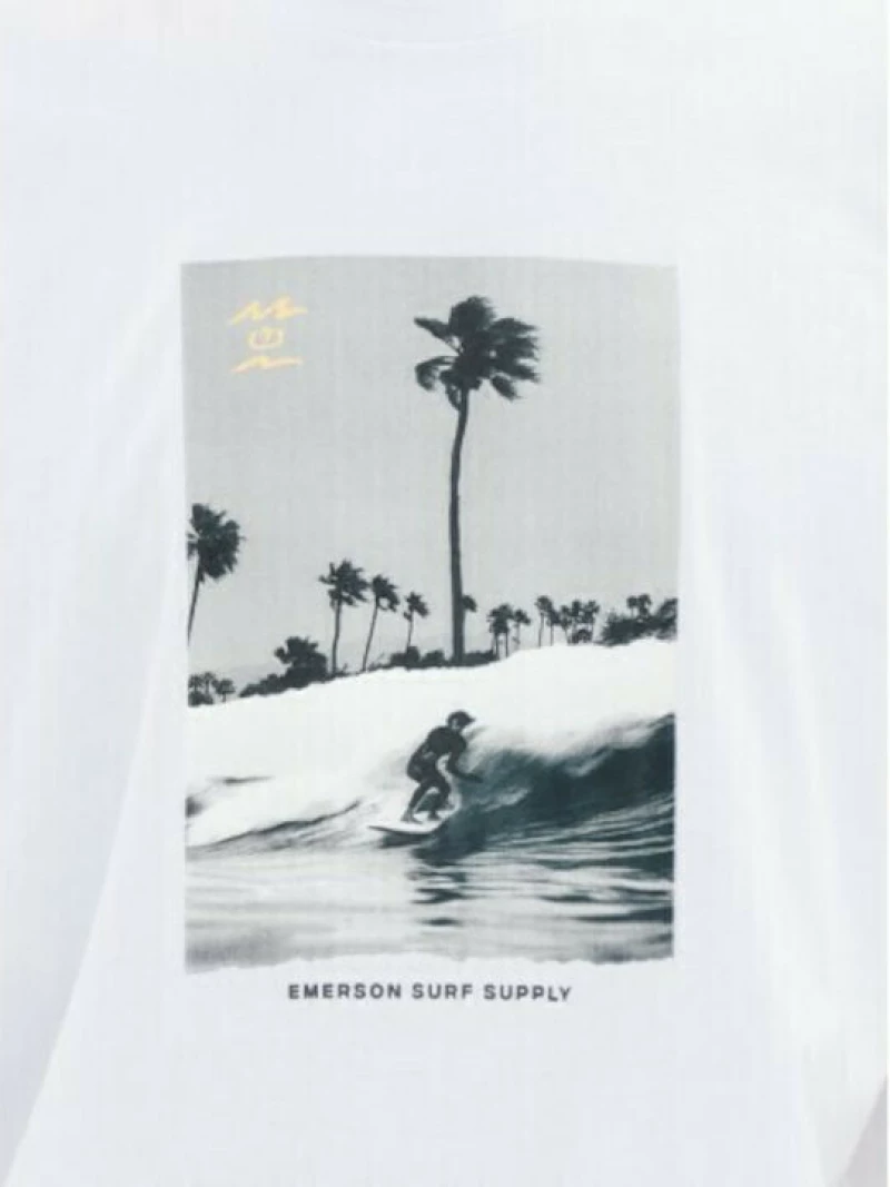 EMERSON T-SHIRT (221.EM33.92 WHITE)
