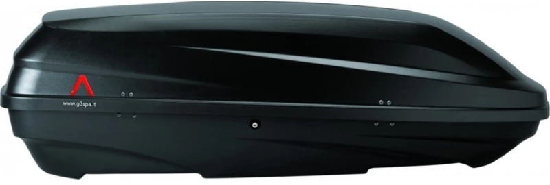 Μπαγκαζιέρα Οροφής Bicube 400+ Μαύρη Ματ 1τμχ G3 003.22.604