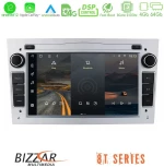 Bizzar OEM Opel Astra/Corsa/Antara/Zafira 8core Android12 4+64GB Navigation Multimedia Deckless 7" με Carplay/AndroidAuto (ασημί U-8T-OP12SL
