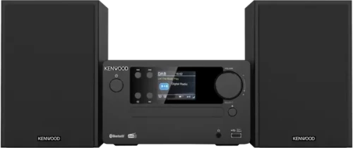 KENWOOD MICRO HI-FI SYSTEM DAB, CD, USB, BT &AUDIO STREAMING  BLACK M-725DAB-B 25-M725DAB-B