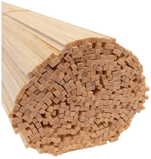 Ράβδος balsa Τετράγωνη 100cm 3x3