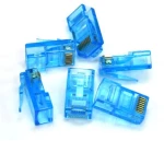 Βύσμα RJ-45 Μαύρο χρώμα 30 τεμάχια