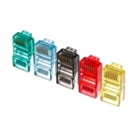 Βύσμα RJ-45 Μαύρο χρώμα 30 τεμάχια