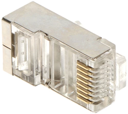 RJ45T SHIELDED MODULAR PLUG EZ TYPE