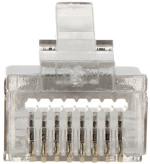 RJ45T SHIELDED MODULAR PLUG EZ TYPE
