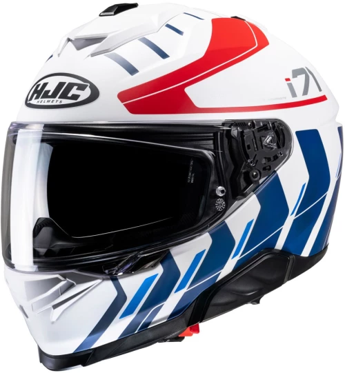 ΚΡΑΝΟΣ FULL FACE HJC i71 SIMO MC21SF WHITE BLUE RED