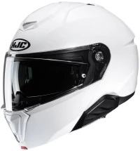 ΚΡΑΝΟΣ ΜΗΧΑΝΗΣ FLIP UP HJC i91 PEARL WHITE ΜΕ ΕΣΩΤΕΡΙΚΟ ΓΥΑΛΙ ΗΛΙΟΥ