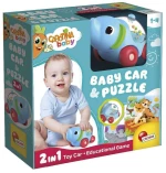 LISCIANI CAROTINA BABY ELEPHANT CAR AND PUZZLE- 102280