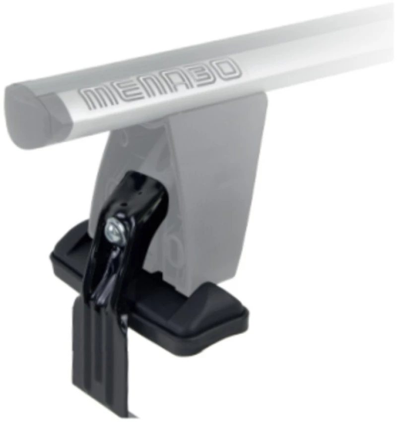 DLKIT37G KIT TYPE G ΑΚΡΑ (ΠΟΔΙΑ) ΓΙΑ ΜΠΑΡΕΣ ΟΡΟΦΗΣ DELTA BLACK/SILVER MENABO - 1 ΣΕΤ 9990/MB