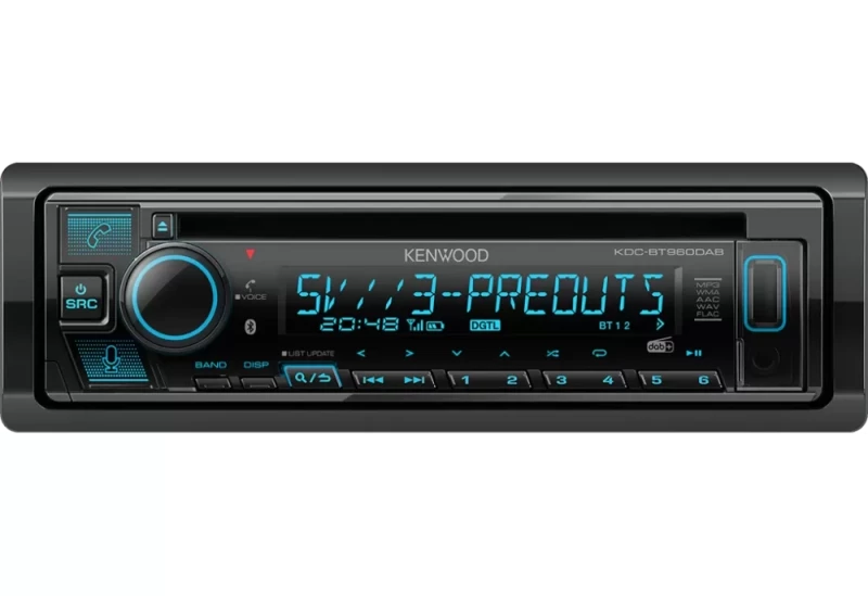 KENWOOD RADIO-CD/USB/BT/DAB 3pre-out(5V) KDCBT960DAB 24-KDCBT960DAB