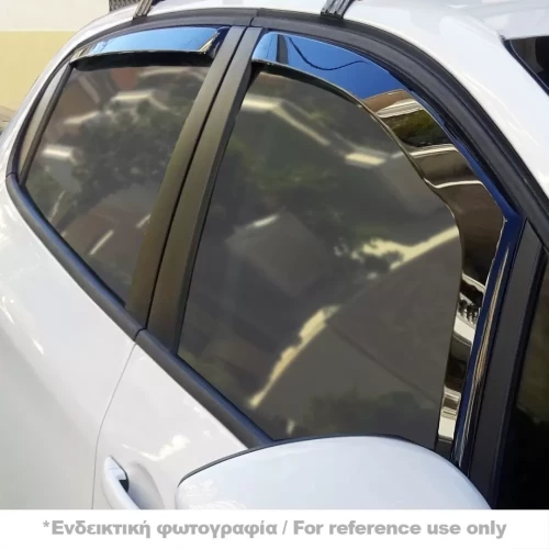SUBARU IMPREZA GH 5D 2007-2011 ΣΕΤ ΑΝΕΜΟΘΡΑΥΣΤΕΣ ΑΥΤΟΚΙΝΗΤΟΥ ΑΠΟ ΕΥΚΑΜΠΤΟ ΦΙΜΕ ΠΛΑΣΤΙΚΟ HEKO - 4 ΤΕΜ. ΑΝΕΜ.SET28509