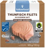 Φιλέτο Τόνου σε Νερό Fair Trade, 185g    Followfish 13648