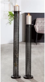 Κηροπήγιο ArteLibre Μαύρο Μέταλλο 102cm