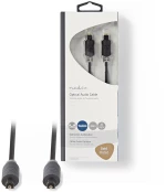 NEDIS CABW25000AT20 Optical Audio Cable TosLink Male - TosLink Male 2.0 m Anthra
