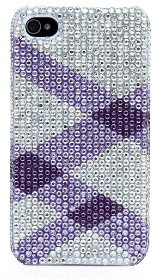 Back Cover Strass για iPhone 4/4s A119 A119 OEM_ΑΣΠΡΟ