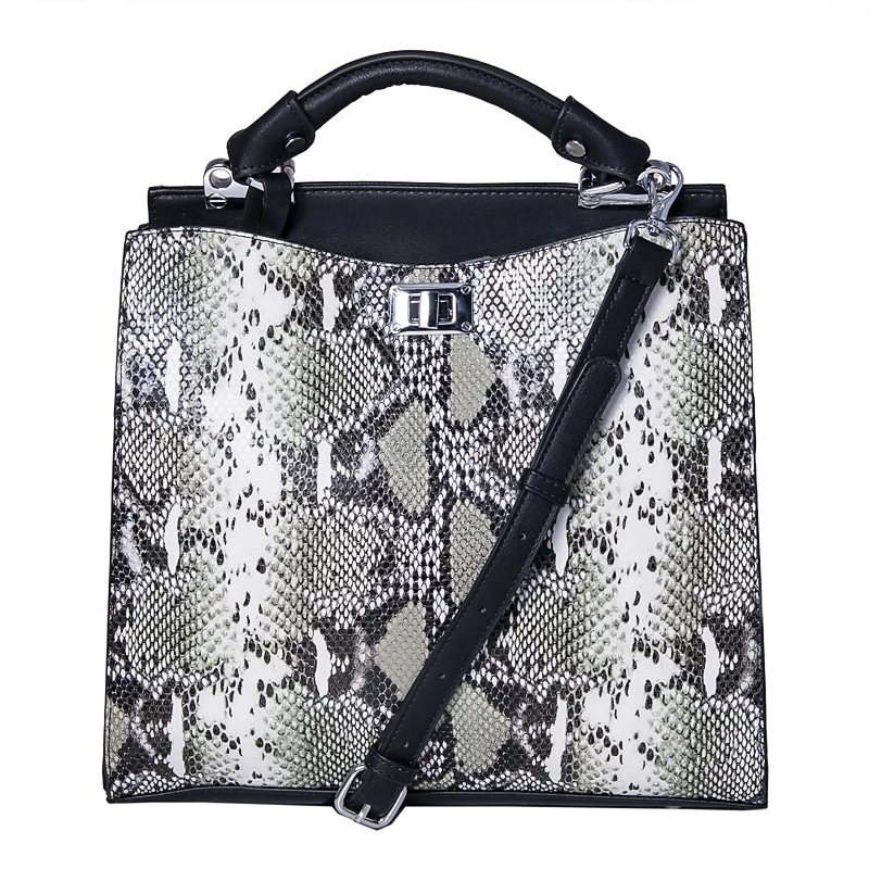 V-STORE ΤΣΑΝΤΑ ΧΕΙΡΟΣ ANIMAL PRINT 19860 + ΔΩΡΟ  Nécessaire_ΓΚΡΙ