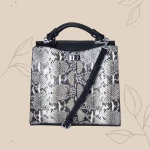 V-STORE ΤΣΑΝΤΑ ΧΕΙΡΟΣ ANIMAL PRINT 19860 + ΔΩΡΟ  Nécessaire_ΓΚΡΙ