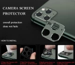 CAMERA COVER WITH ALUMINUM PROTECTOR FOR IPHONE 11 PRO MAX GL 439 SILVER