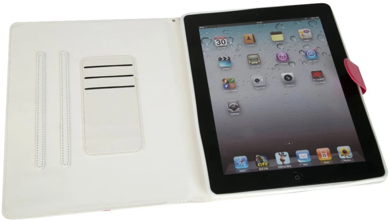ΘΗΚΗ IPAD 2/3/4  ΛΕΥΚΟ ΦΟΥΞΙΑ IP236