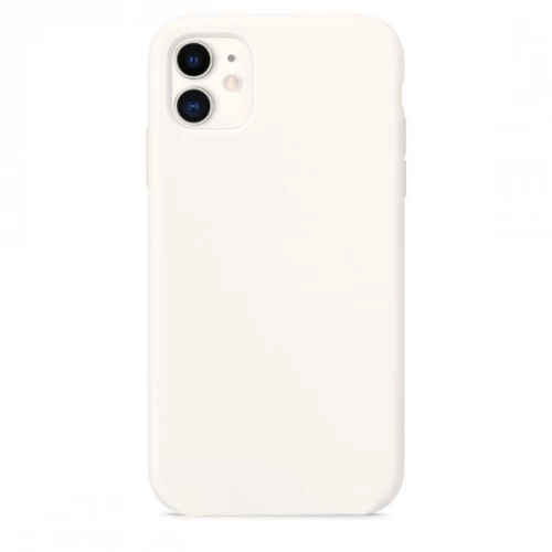 IPHONE 11 SILKY SOFT TOUCH RUBBER CASE WHITE 100.304