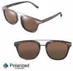 ΓΥΑΛΙΑ ΗΛΙΟΥ POLARIZED ΚΑΦΕ 6027A-1 BROWN LENS VSTORE_ΚΑΦΕ