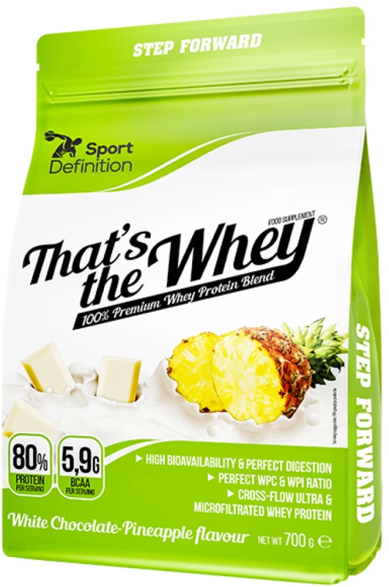 Sport Definition That's The Whey [700 Γραμμάρια] Λευκή σοκολάτα με ανανά