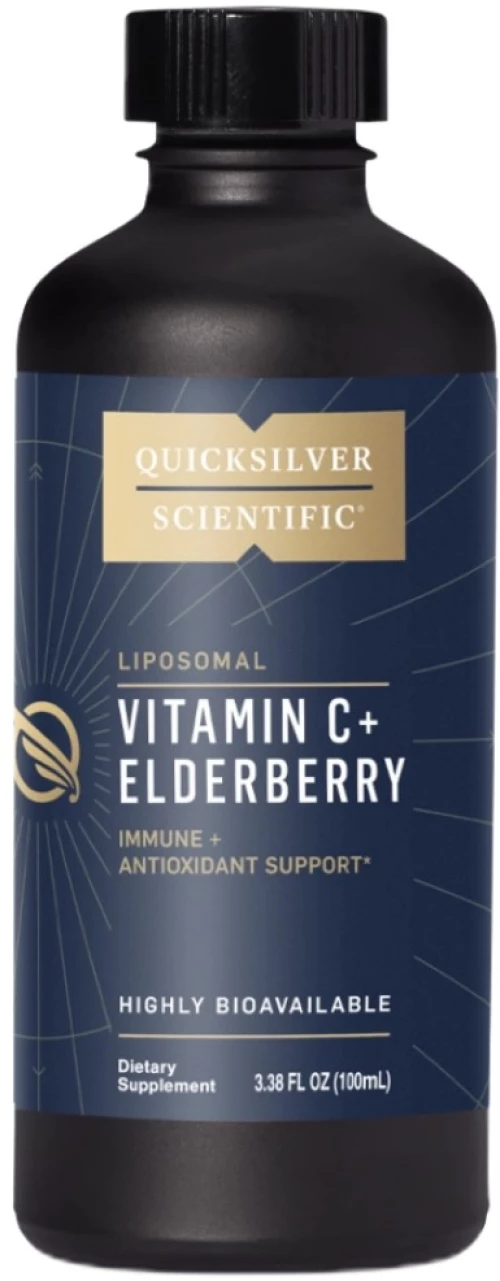 Quicksilver Scientific Liposomal Vitamin C+ Elderberry [100 ml]
