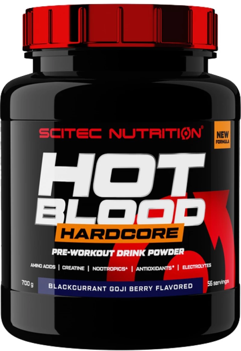 Scitec Nutrition Hot Blood Hardcore [700 Γραμμάρια] Φραγκοστάφυλο με goji berry